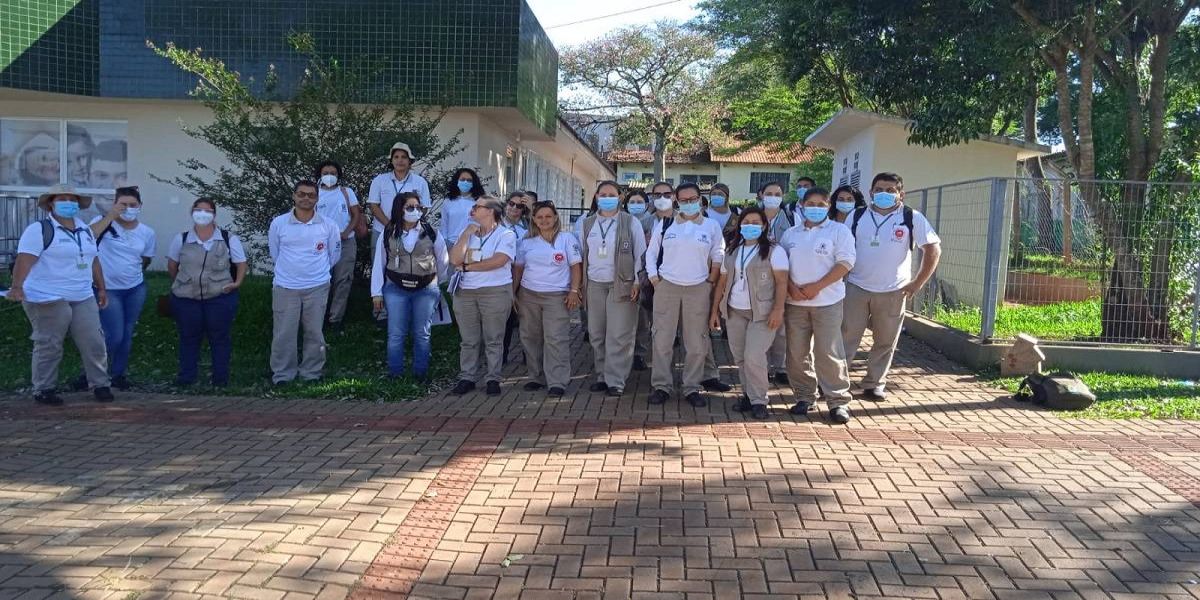 Agentes de endemias seguem com vistorias de imóveis nos bairros Coqueiral e Aclimação