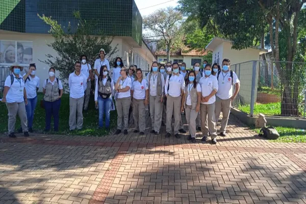 Foto relacionada a notícia: Agentes de endemias seguem com vistorias de imóveis nos bairros Coqueiral e Aclimação