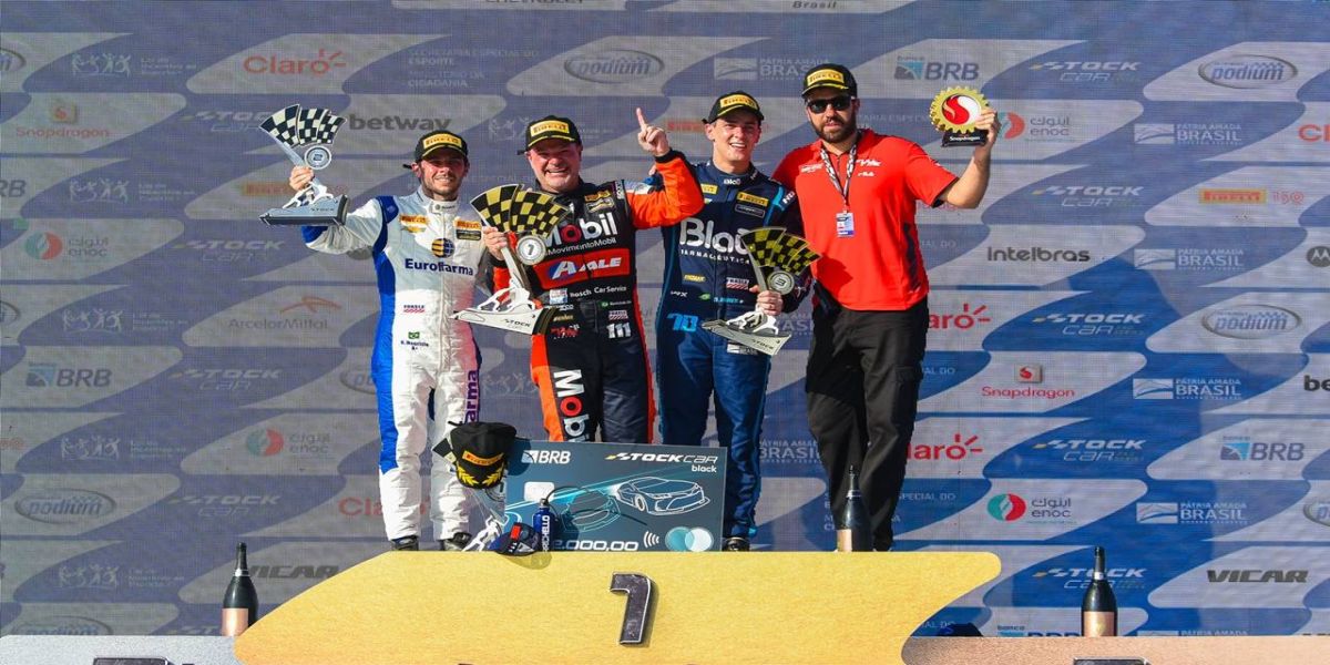 Barrichello domina fim de semana da Stock Car e vence as duas corridas em Goiânia