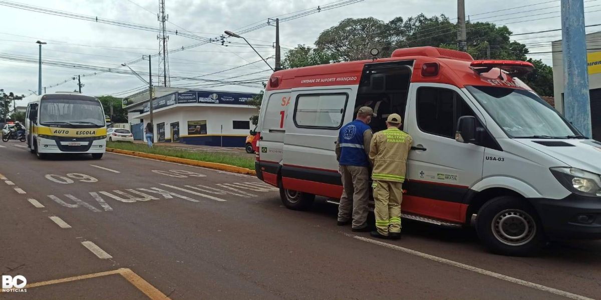 Idoso morre ao ser atropelado por micro-ônibus em Toledo