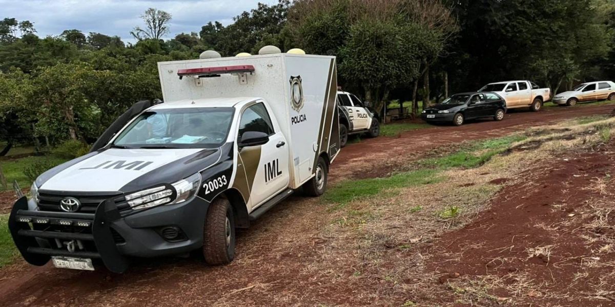 Homem é encontrado morto em propriedade rural em Corbélia