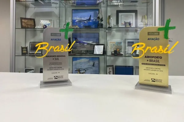 Foto relacionada a notícia: Prêmio: Cascavel tem o melhor aeroporto regional do Brasil