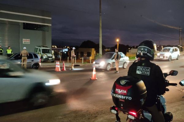 Operação Bloqueio realiza mais de 60 abordagens na região norte de Cascavel