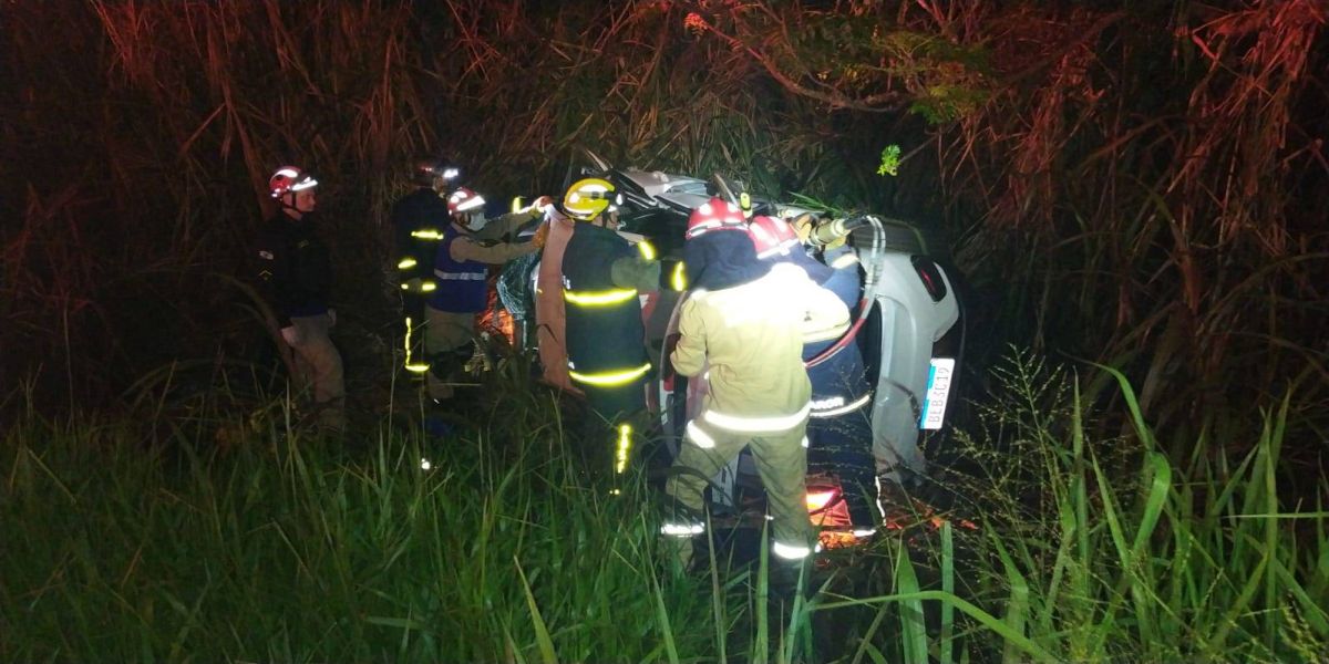 Grave acidente de trânsito é registrado na BR-369 em Corbélia