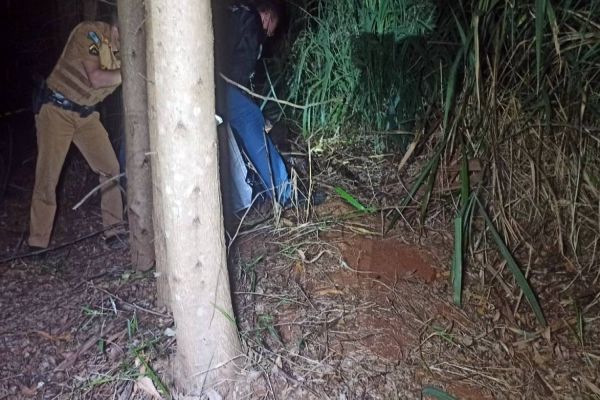 Corpo de uma mulher queimada é encontrado na PR-585 no interior de Toledo