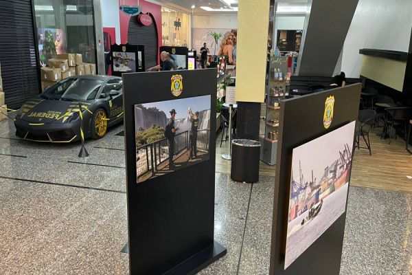 Imagem referente a notícia: Chega em Cascavel a Exposição Fotográfica “PF em ação no Paraná”