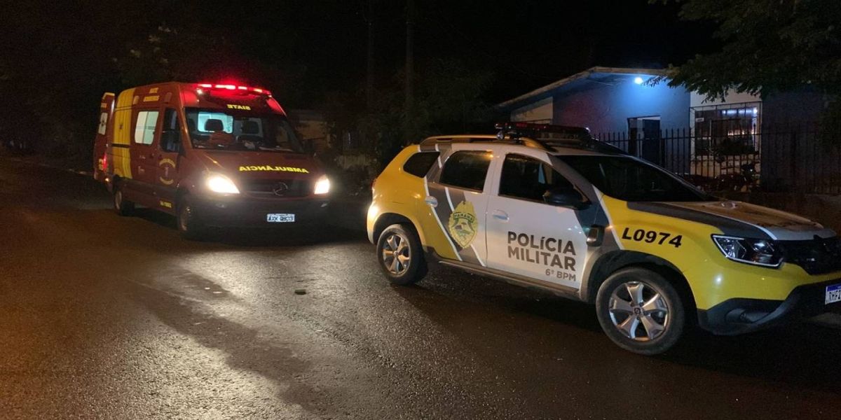 Homem de 44 anos pede ajuda em residência após ser baleado no Bairro Tarumã