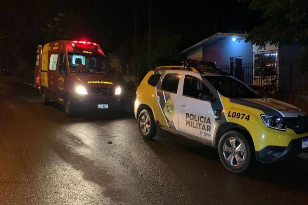 Imagem referente a notícia: Homem de 44 anos pede ajuda em residência após ser baleado no Bairro Tarumã
