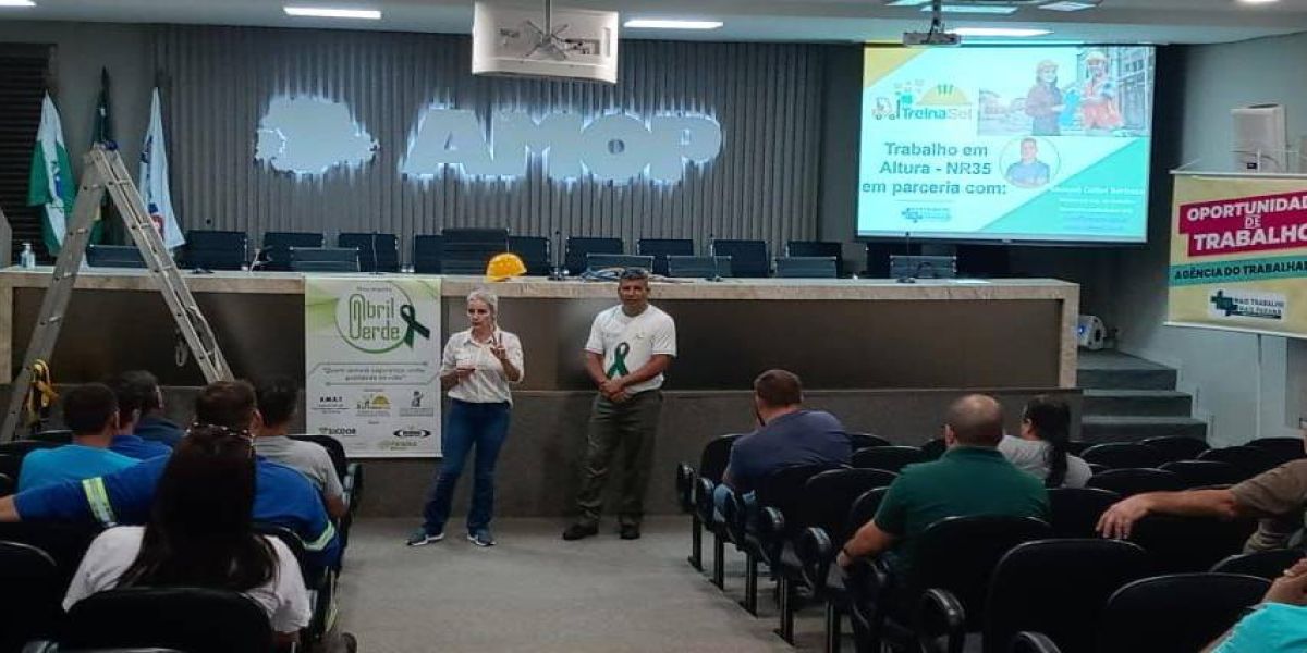 Agência do Trabalhador promove curso básico de treinamento em altura