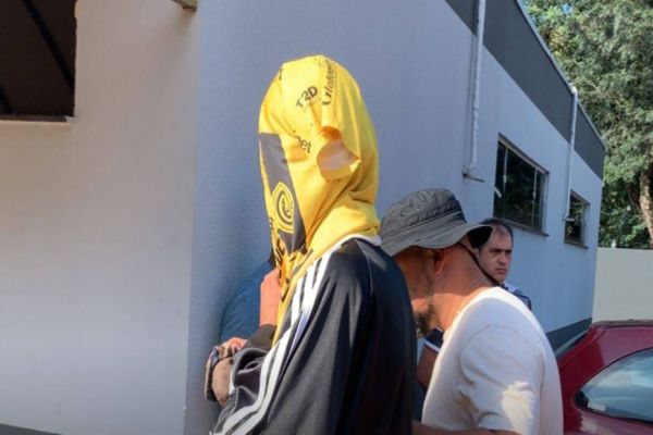 Imagem referente a notícia: Acusado pela morte de Genésio Maia é detido pela Delegacia de Homicídios de Cascavel