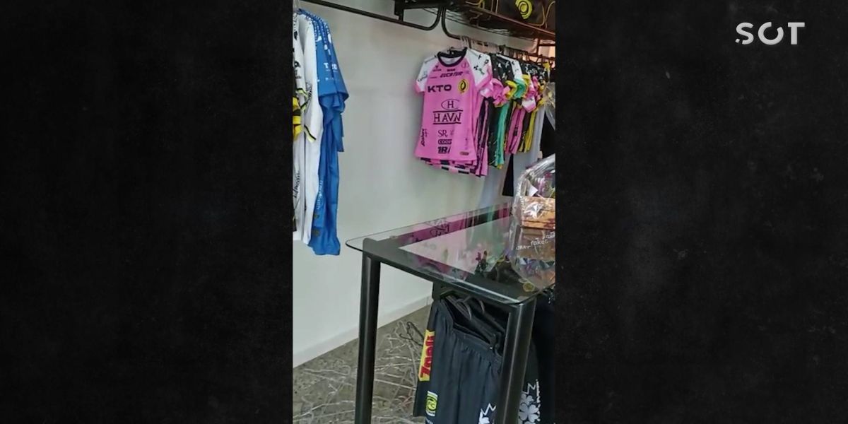 Loja do FC Cascavel no Shopping West Side é novamente alvo de furto