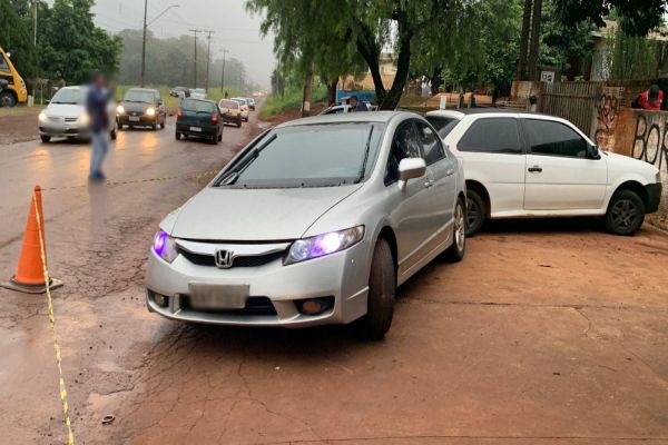 Identificado homem executado em veículo na Avenida Piquiri em Cascavel