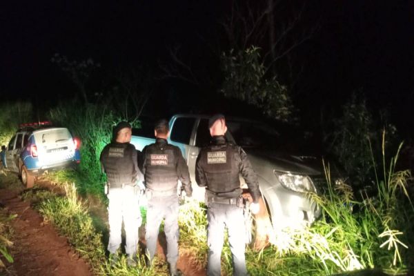 Guarda Municipal recupera caminhonete roubada no Florais do Paraná