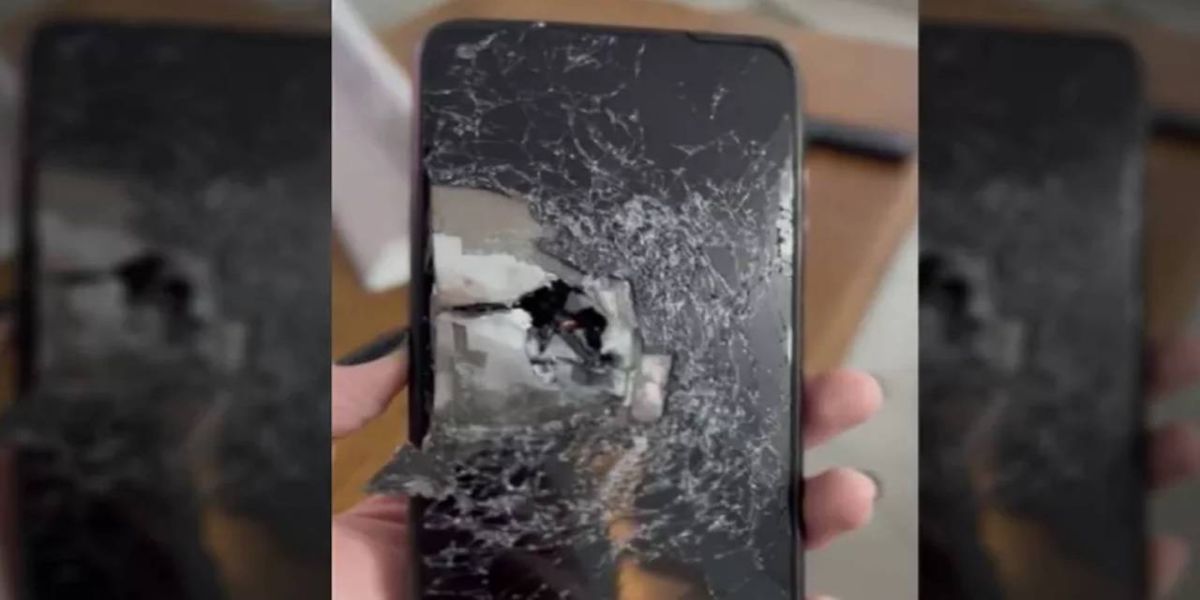 PM salvo de tiro de fuzil por celular em colete balístico durante ataque em Guarapuava; Áudio