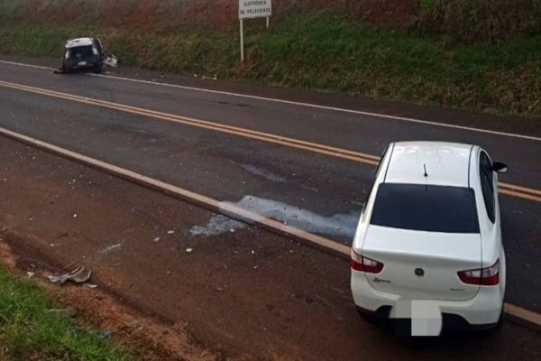 Acidente fatal é registrado na BR-272 em Terra Roxa