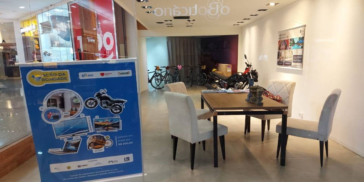 Apae e Cascavel JL Shopping unidos na Ação da Bondade