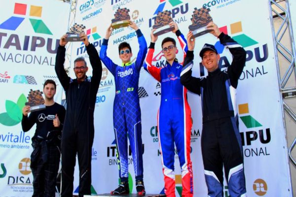 Firás Fahs voa em Foz e ganha a F-4 Graduados no Citadino de Kart