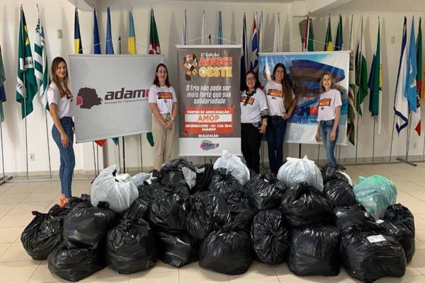 Primeiras-damas lançam a edição 2022 da campanha Aquece Oeste