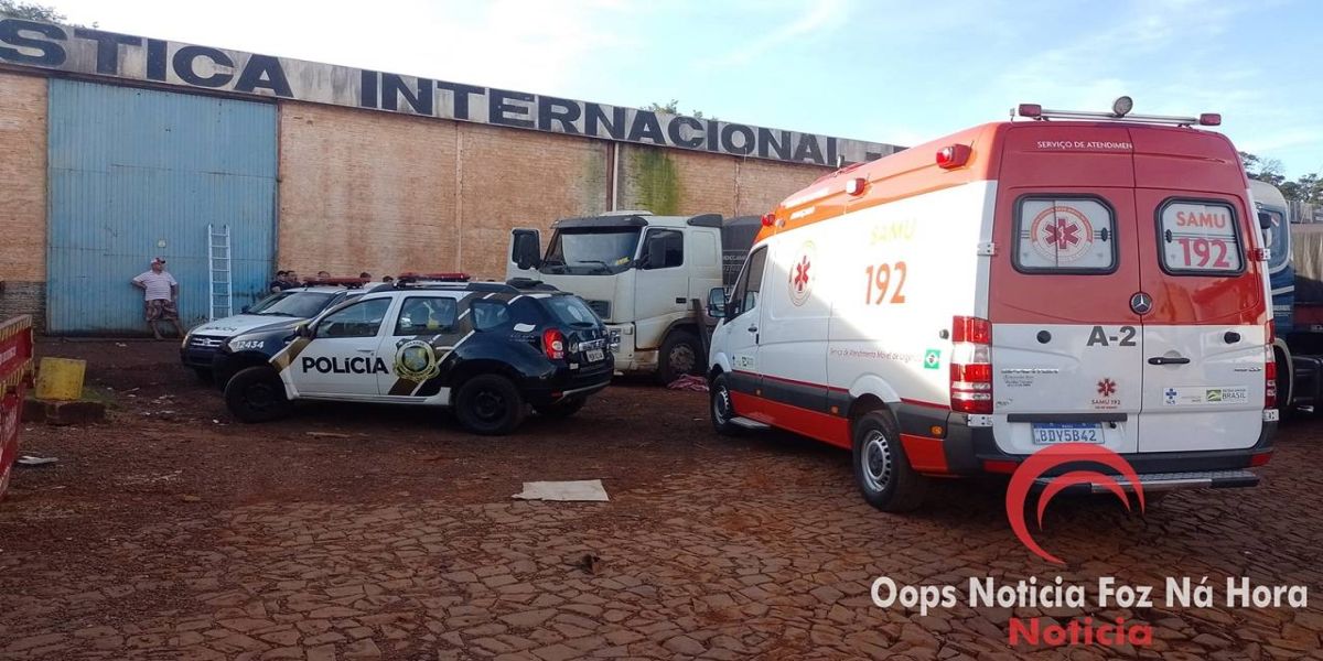 Cascavelense é encontrado morto dentro de caminhão em Foz do Iguaçu