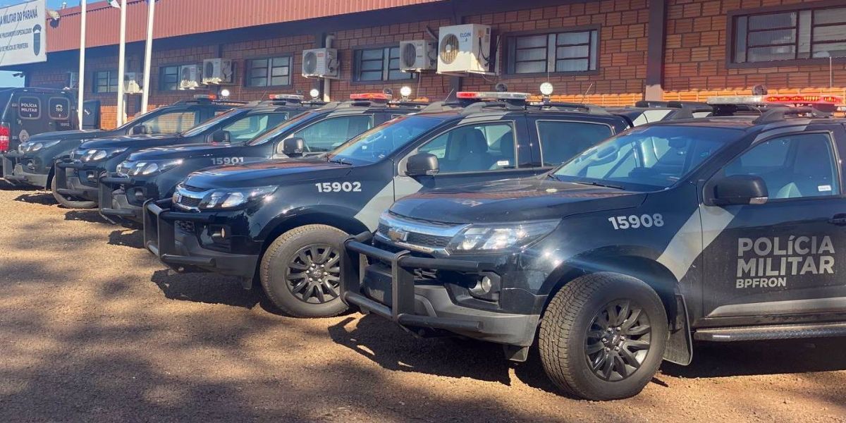 BPFRON recebe 16 viaturas do Ministério da Justiça e Segurança Pública