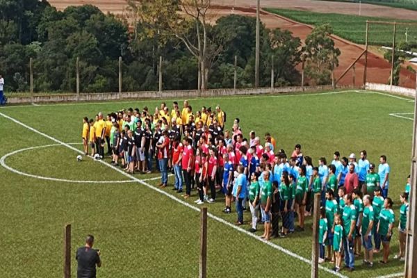 Esportes realiza a abertura do 20º Campeonato Municipal do Interior de Cafelândia