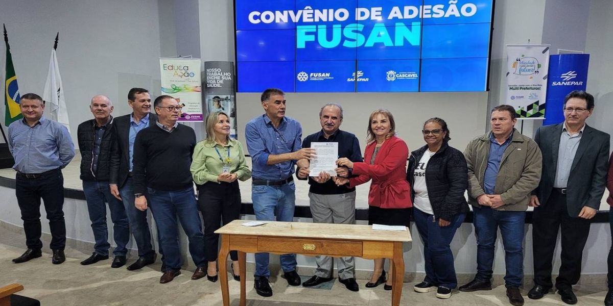Fundação Sanepar assume previdência complementar para servidores de Cascavel