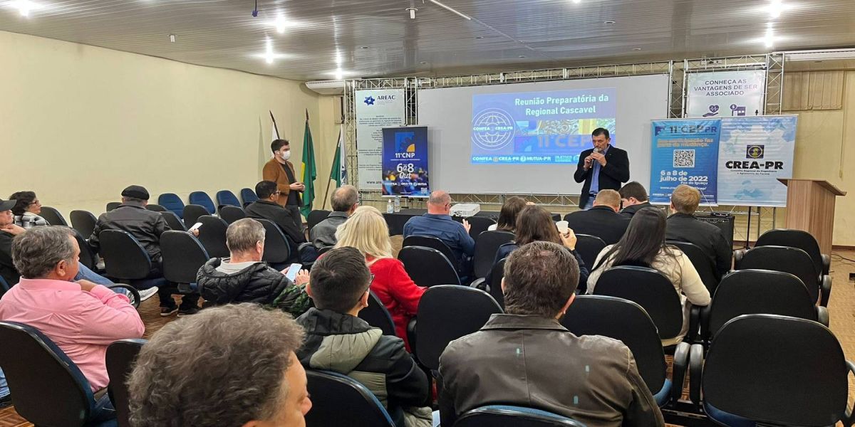 Profissionais do Crea-PR da região oeste debatem mudanças no Sistema Profissional