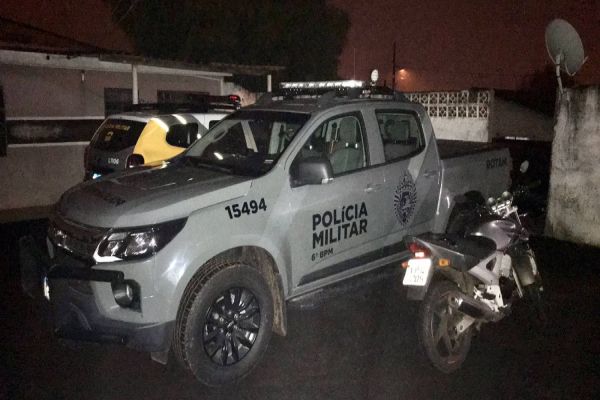 Rotam apreende morador de Cascavel com motocicleta furtada em Santa Tereza do Oeste