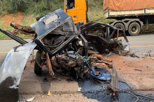Grave acidente deixa homem morto na rodovia PR 460 na região central do Paraná