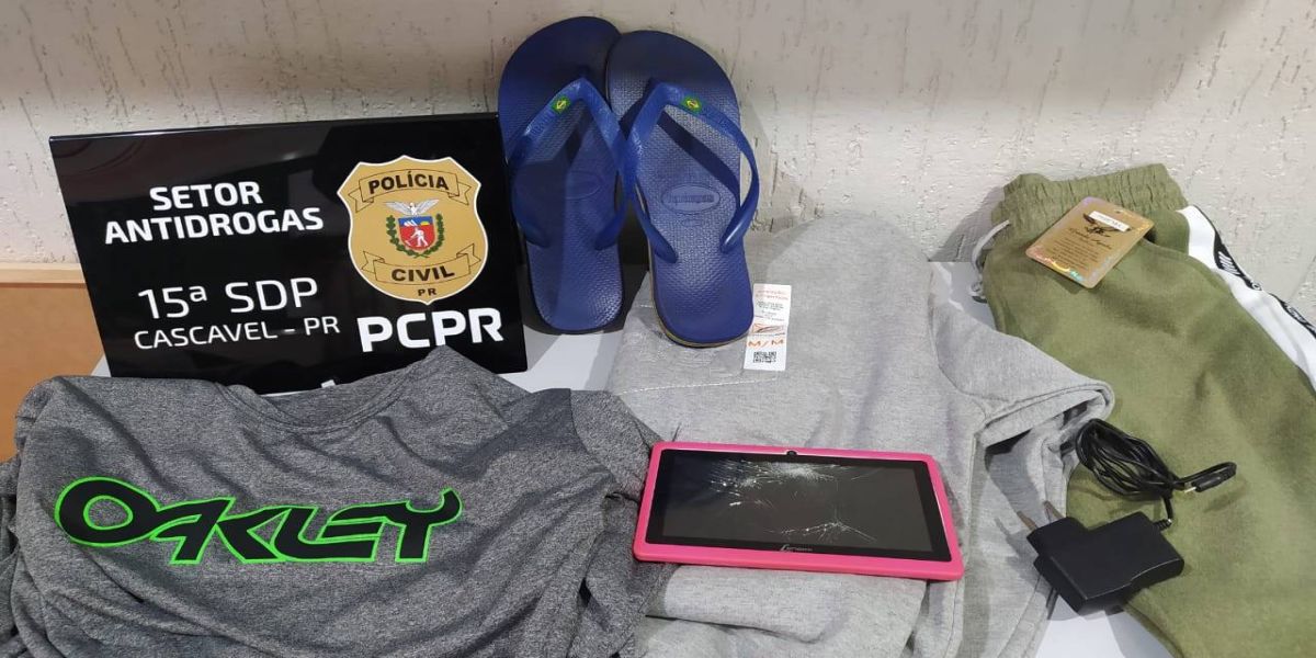 Polícia Civil pede ajudar para localizar proprietário de produtos furtados no Bairro Parque dos Ipês