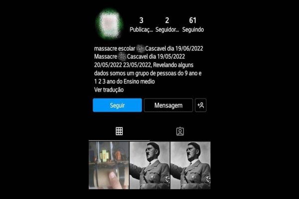 Polícia Militar identifica autor de trote sobre "suposto massacre" em Colégio de Cascavel