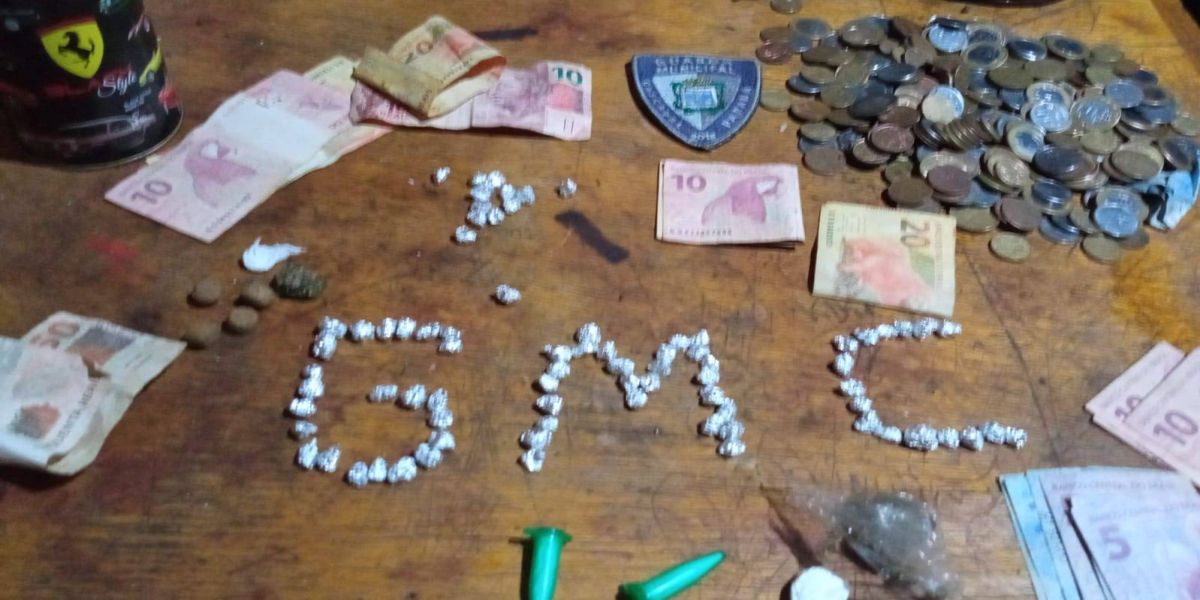 Guarda Municipal estoura “boca de fumo” no Bairro XIV de Novembro