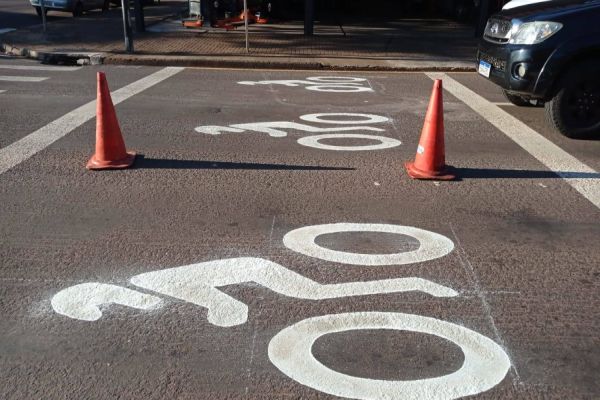 Cascavel agora conta com 13 semáforos com área de espera para motociclistas