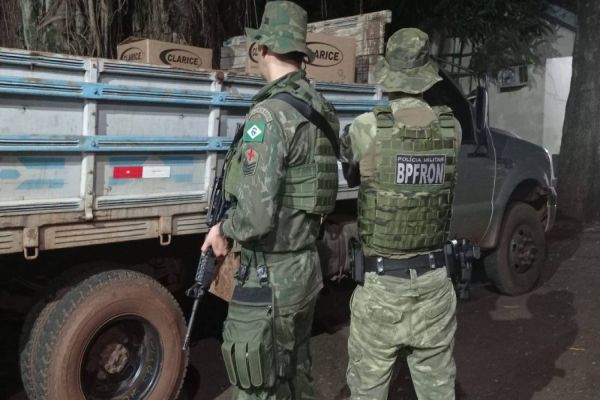 BPFRON e Marinha do Brasil recuperam veículo furtado após abordagem na cidade de Santa Helena