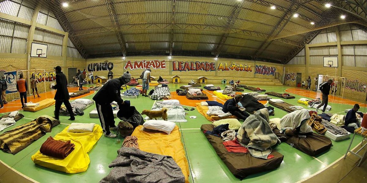 Centro Amor manterá acolhimento em ginásio do Creas a pessoas em situação de rua em Cascavel