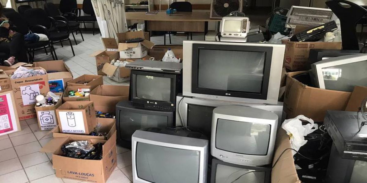 Estado promove campanha de recolhimento de eletroeletrônicos na semana do meio ambiente