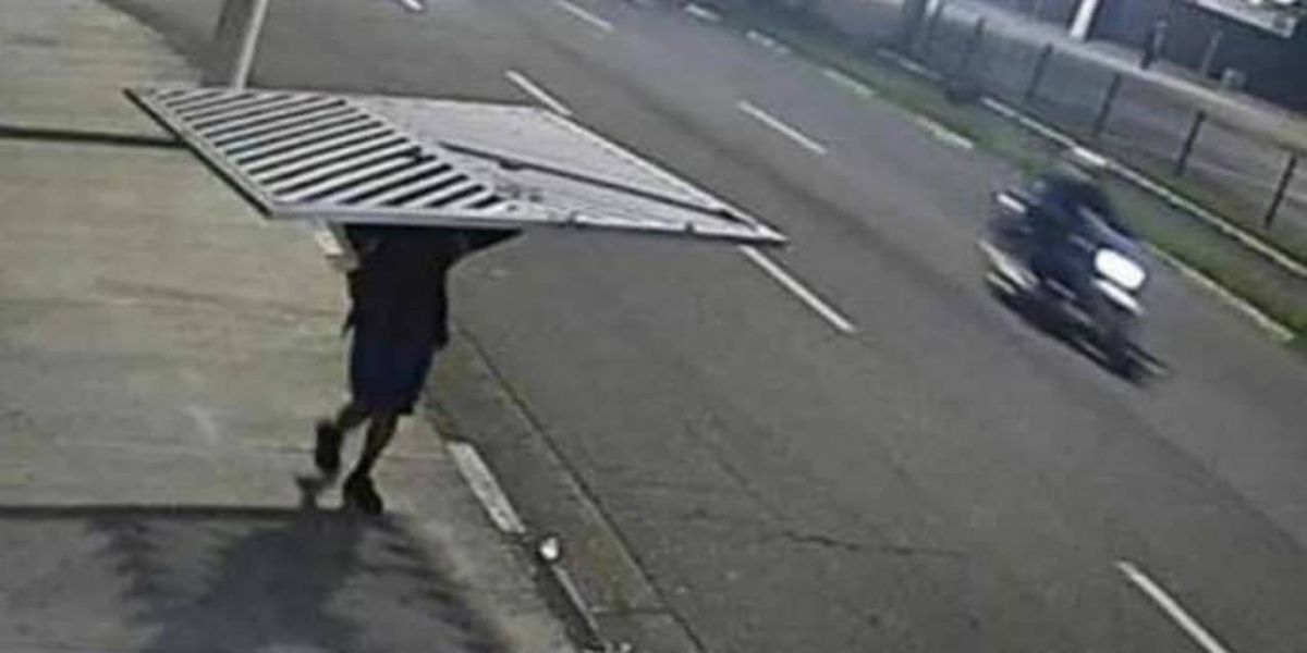 Homem é preso após furtar portão em Pitanga