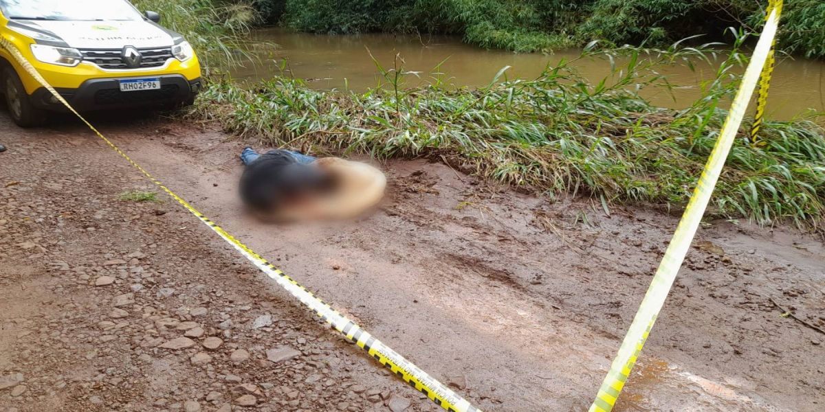 Homem com sinais de violência é encontrado morto em estrada rural no interior de Lindoeste