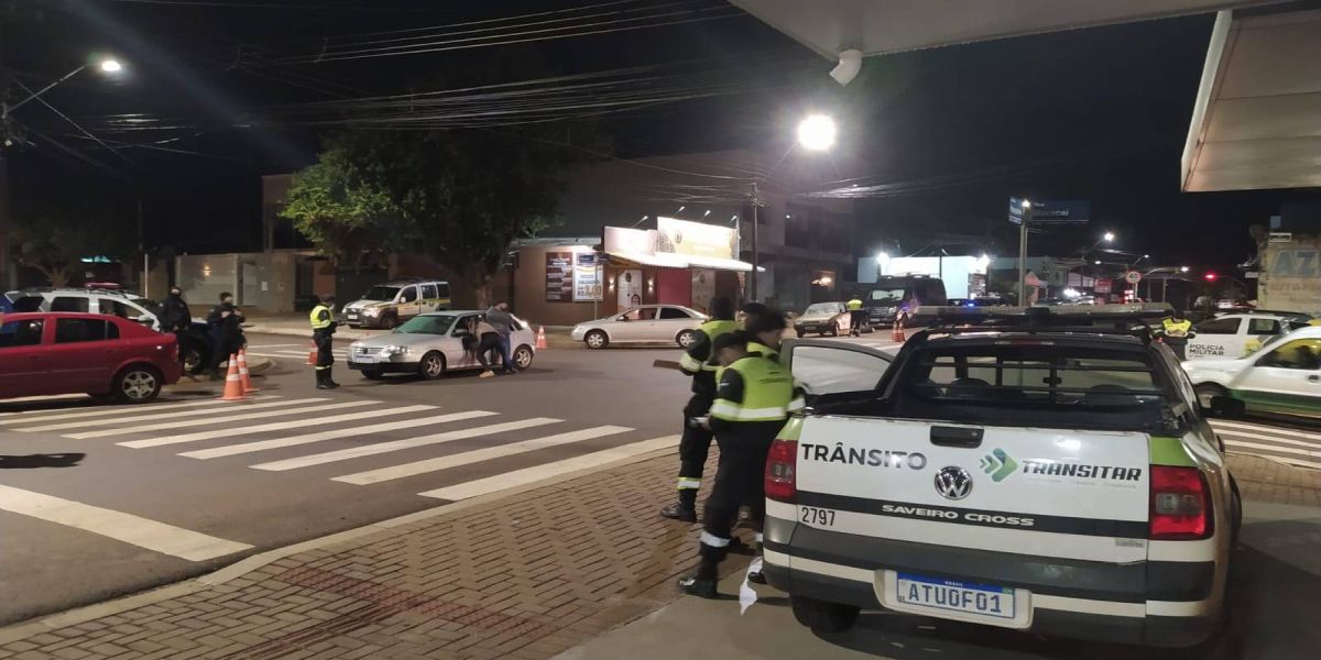 Operação Bloqueio aborda mais de 80 veículos e detém 7 condutores dirigindo sob influência de álcool