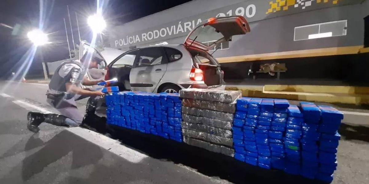 Casal de Boa Vista da Aparecida que estava desaparecido é preso com 300 kg de maconha em São Paulo