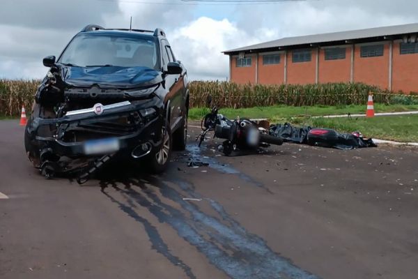 Imagem referente a notícia: Homem de 51 anos morre após violenta colisão na PR-473 em Dois Vizinhos