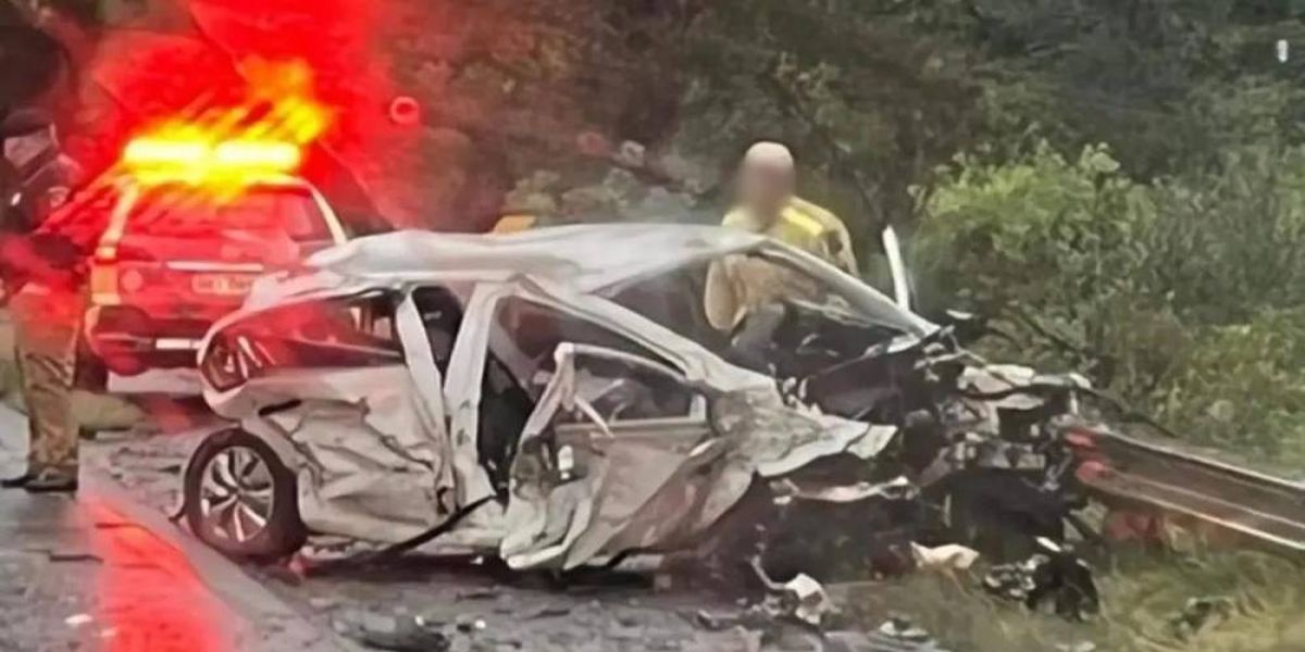 Idosa de 78 anos morre em gravíssimo acidente na PR-170 em Guarapuava