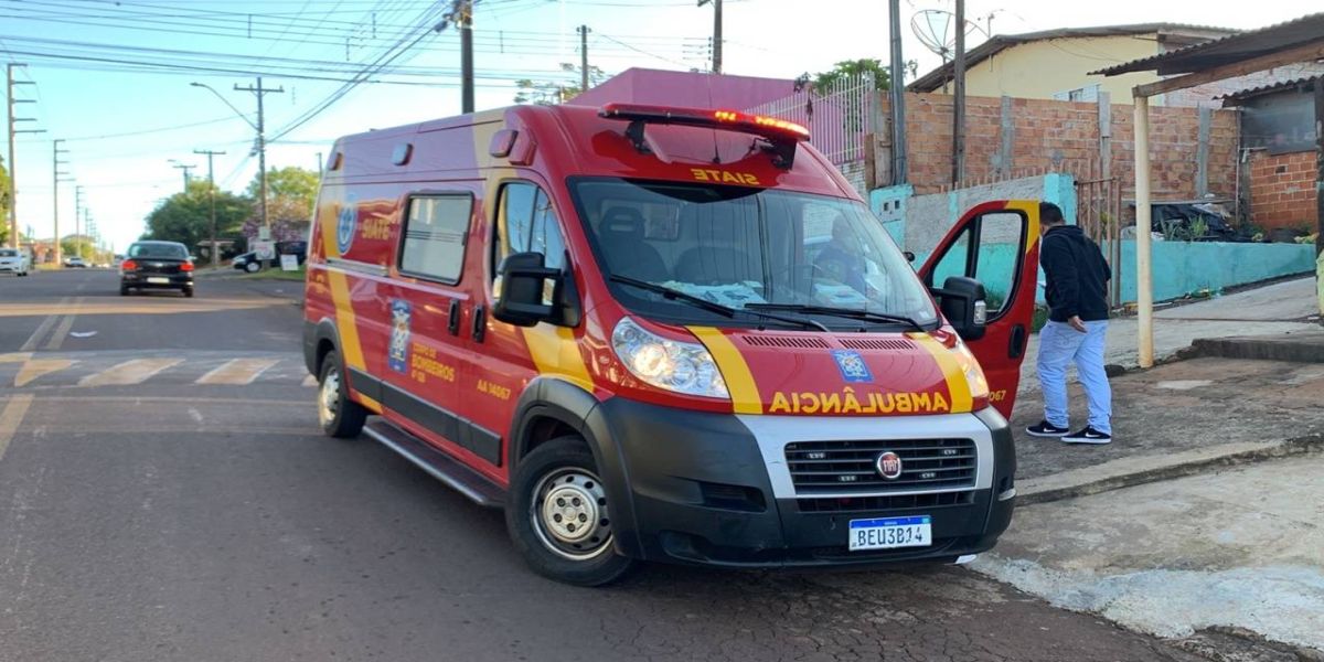 Bebê de oito meses sofre queda de plano elevado no Bairro Periolo
