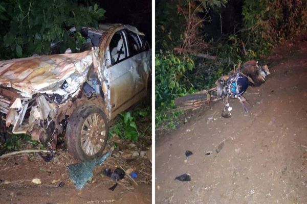 Motociclista morre após grave acidente na PR-317 entre Santa Helena e Sub Sede