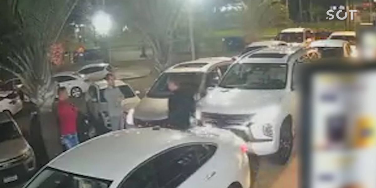 Novas imagens: Câmera de segurança registra toda a movimentação resultou na morte de Gabriel Baiça