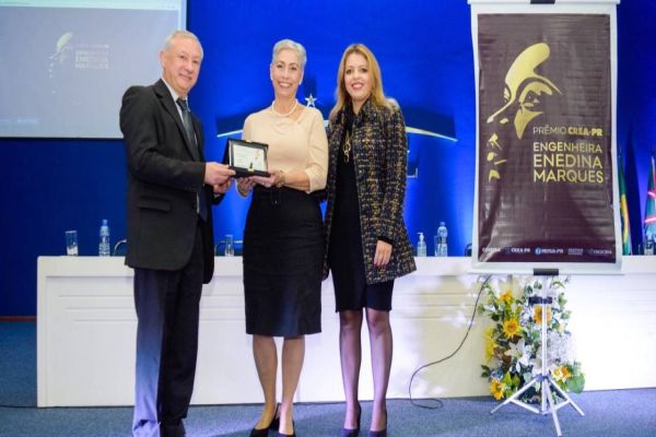 Prêmio Crea-PR Eng. Enedina Marques homenageia oito profissionais das engenharias em todo o Paraná