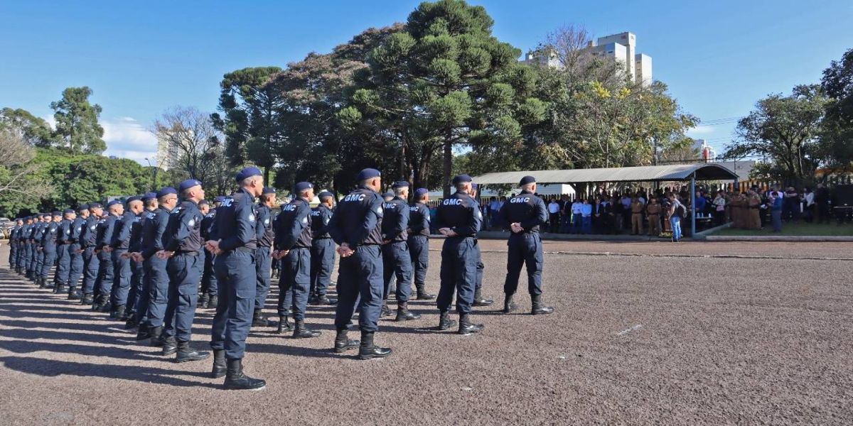 67 novos agentes passam a integrar a Guarda Municipal de Cascavel