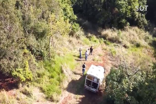 Imagem referente a notícia: Ossada Humana é encontrada em Santa Tereza Do Oeste