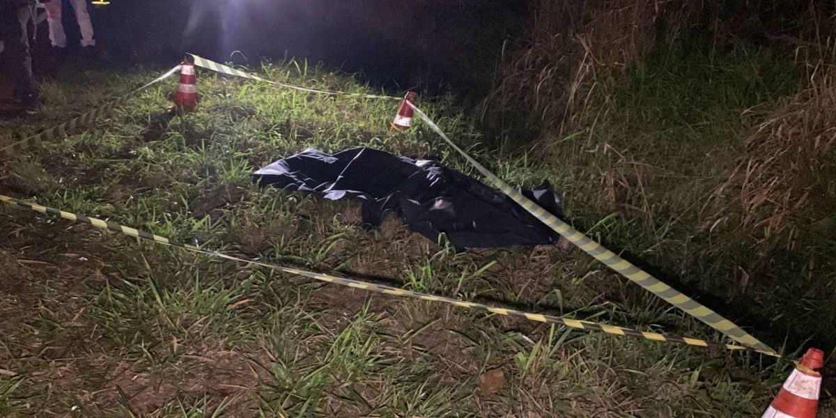 Identificado idoso atropelado na PR-180 na Linha São Luiz em Cascavel