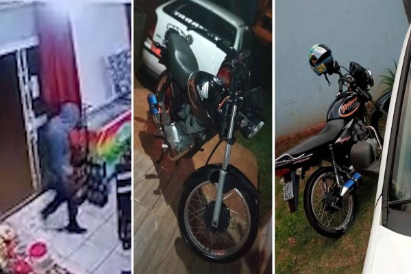 Imagem referente a notícia: Bandidos assaltam panificadora na Rua Rio da Paz e na fuga levam moto
